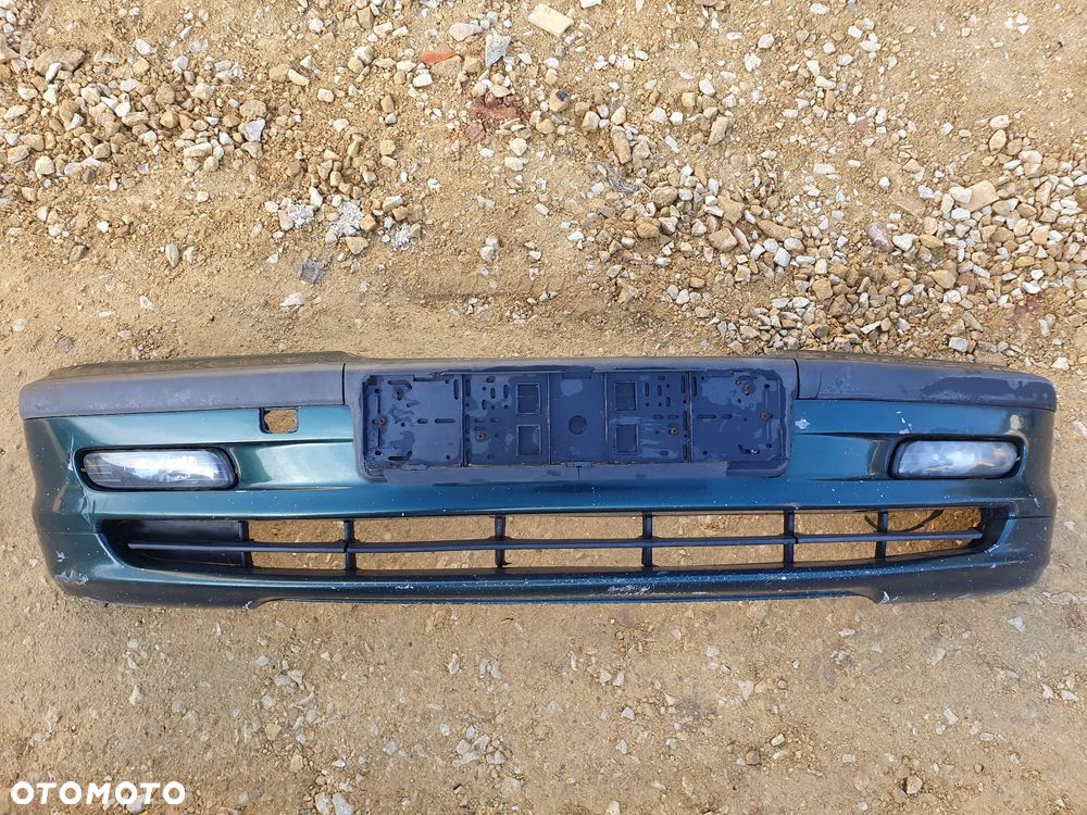 BMW E46 ZDERZAK PRZÓD PRZEDNI KRATKA LISTWY LAMPY BELKA 8195283 ZIELONY - 1
