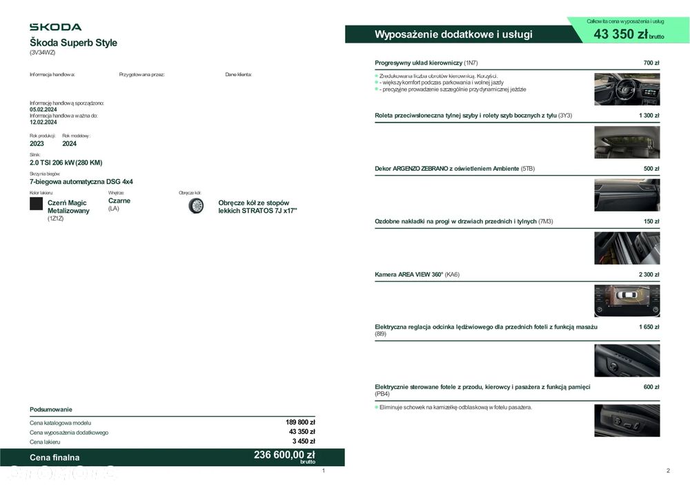 Skoda Superb 2.0 TSI 4x4 L&K DSG - 10