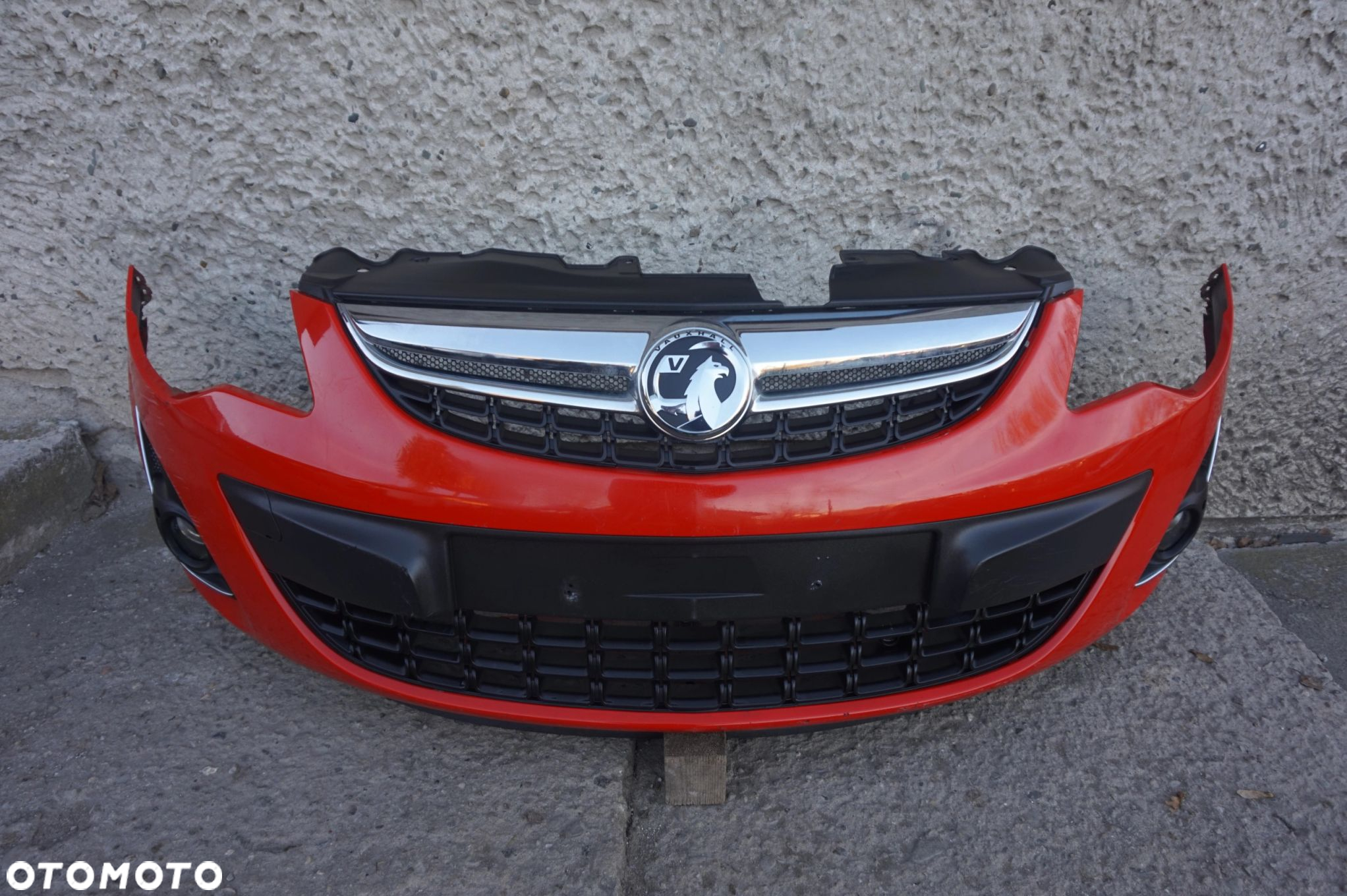ZDERZAK PRZÓD PRZEDNI OPEL CORSA D 11/14r Z547 LIFT - 4