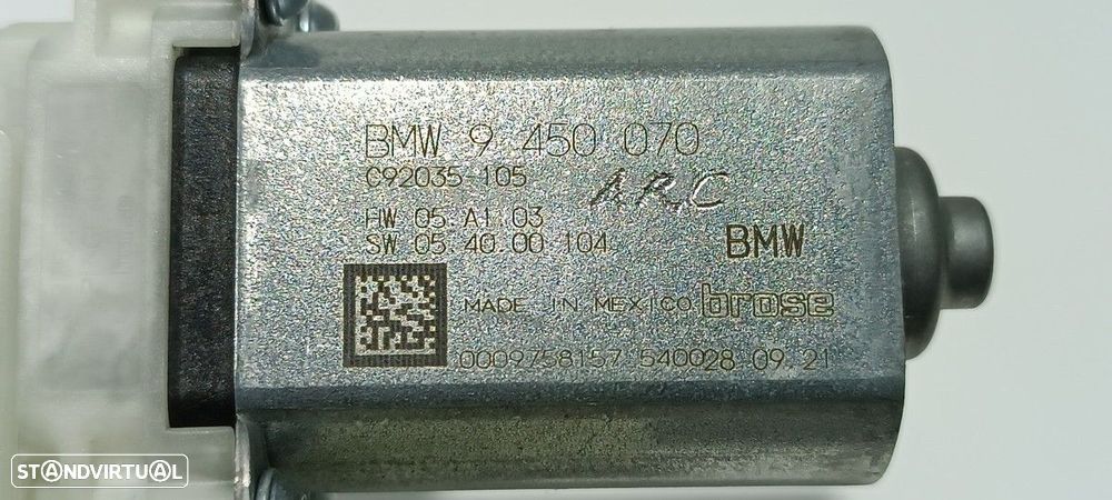 MOTOR ELEVADOR FRENTE DIREITO BMW SERIE X6 (G06) XDRIVE 40I - 4