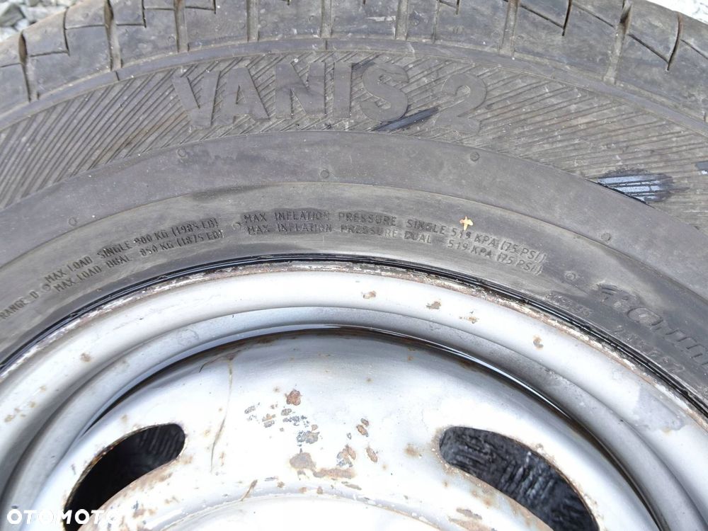 felgi stalowe z oponami kpl. ford transit mk5 15'' 5x108 et 60 - 9