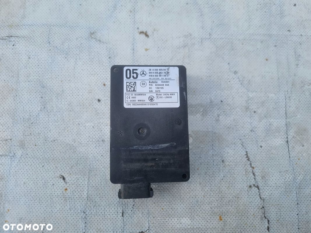 Mercedes radar sensor czujnik moduł kaseta dystronic A0009050410 - 1