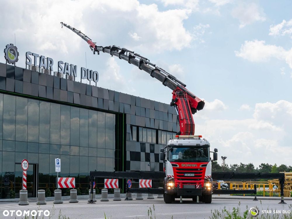 Scania R520 10x4 FASSI F2150RAL.2.28 HDS Żuraw Wciągarka - 4