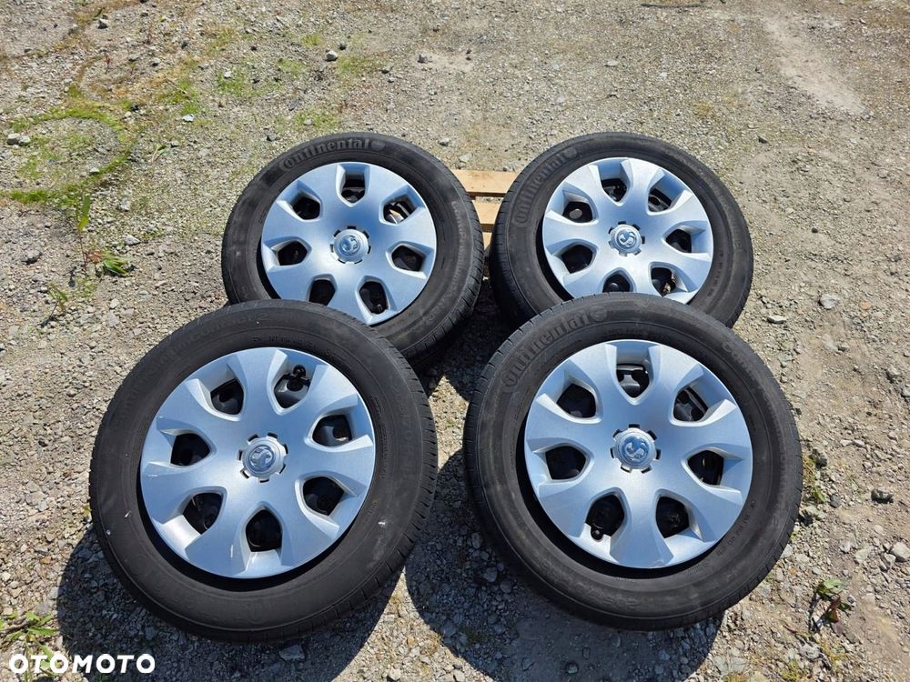 OPEL MOKKA KOŁA FELGI STALOWE R16 OPONY LETNIE 205/70 CZUJNIKI KOŁPAKI - 1