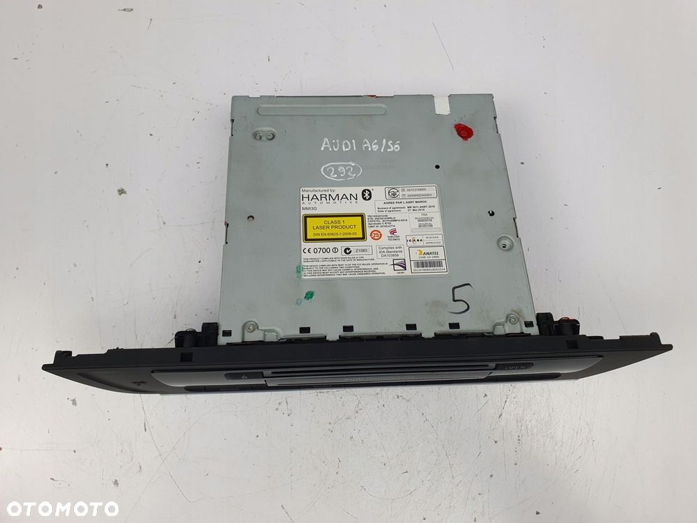 RADIO CD MMI CZYTNIK NAWIGACJI GPS Audi A6 C7 4G0035666C - 12