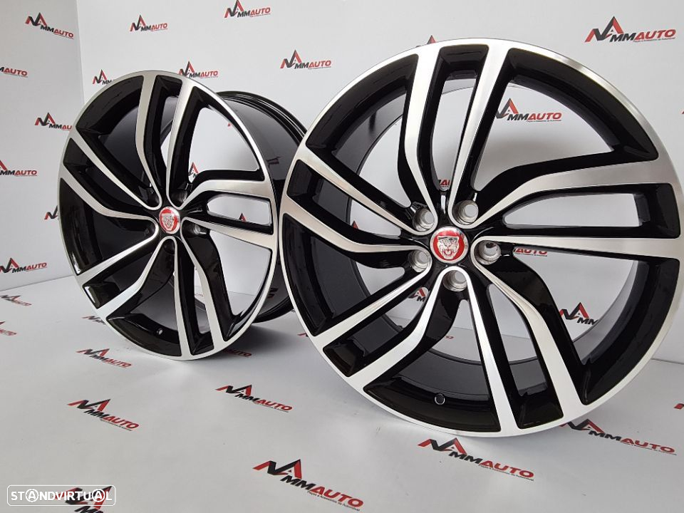 Jantes Jaguar XF Preto Polido 20 - 2