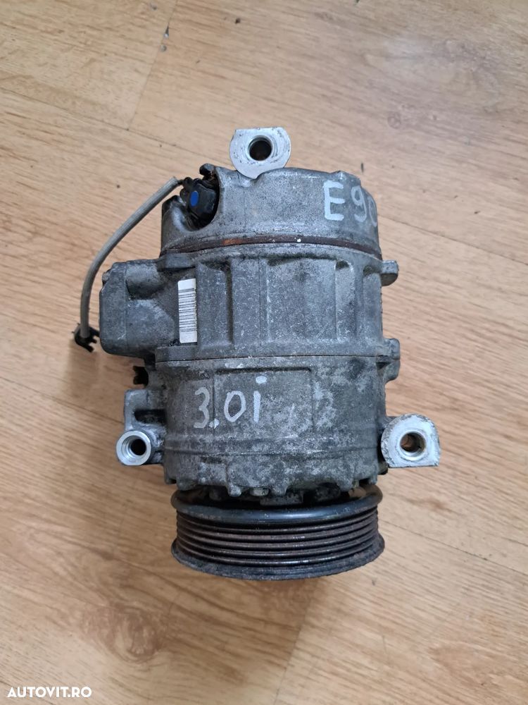 Compresor clima ac aer conditionat climatronic original BMW E81 E87+LCI E90+LCI E91+LCI E91+LCI E93+LCI E84 - 7