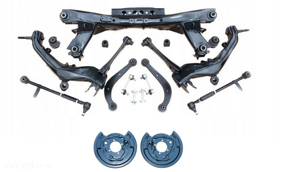 ZAWIESZENIE BELKA SANKI WAHACZE ZESTAW TYŁ TOYOTA AVENSIS T25 03- KOMBI - 1