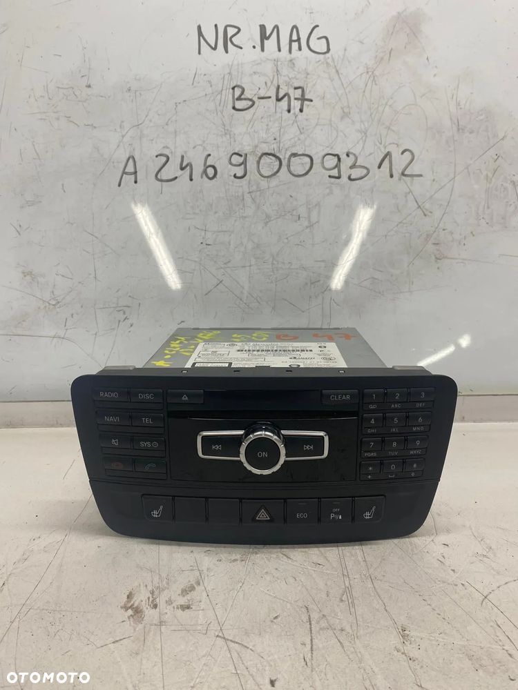 RADIO CD NAWIGACJA MERCEDES A-KLASA W176 A2469009312 - 1