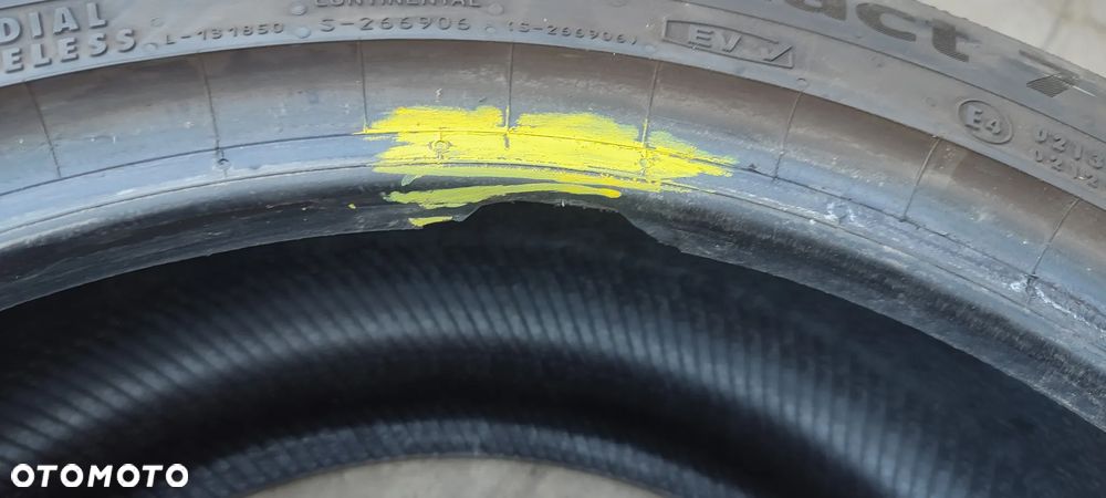 OPONY 225/45R17 Y CONTINENTAL PREMIUM CONTACT 7 (EV) (0923) 7mm ZDARTA STOPA 2 SZTUKI PARA - 3