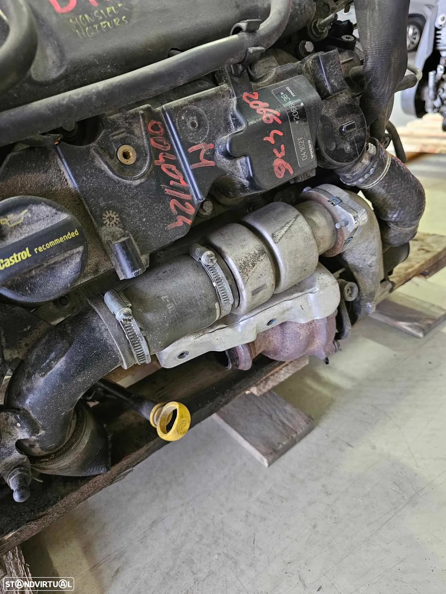Motor Volvo V50 2013, 1.6 HDI, de 112cv, ref D4162T - 3