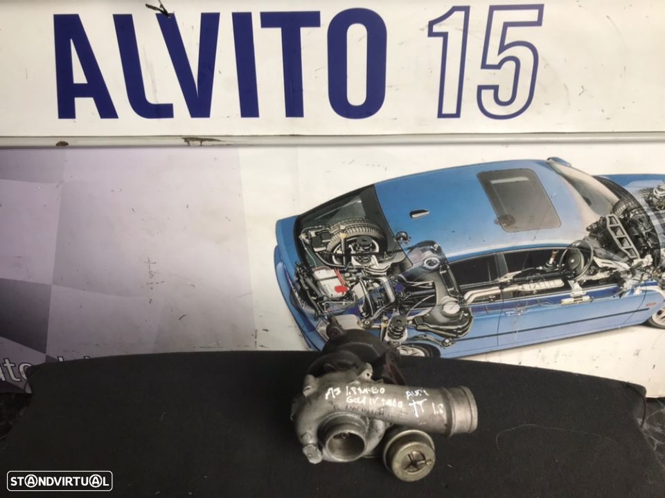 Turbo 1.8T Audi TT S3 Vw Golf Gti NOTA: o turbo está em bom estado com o colector estalado conforme visível nas últimas fotografias - 1