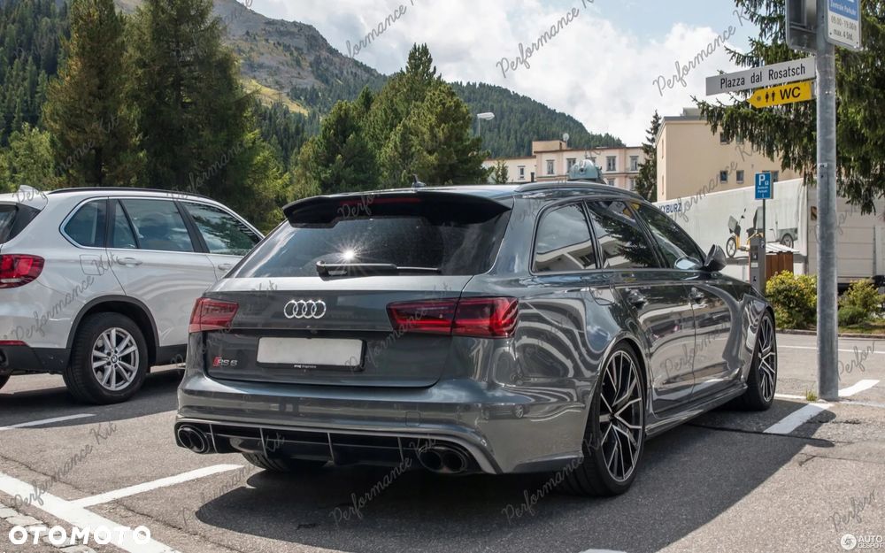 AUDI A6 C7 4G AVANT RS6 WZÓR SPOILER DASZEK PODKŁAD - 7