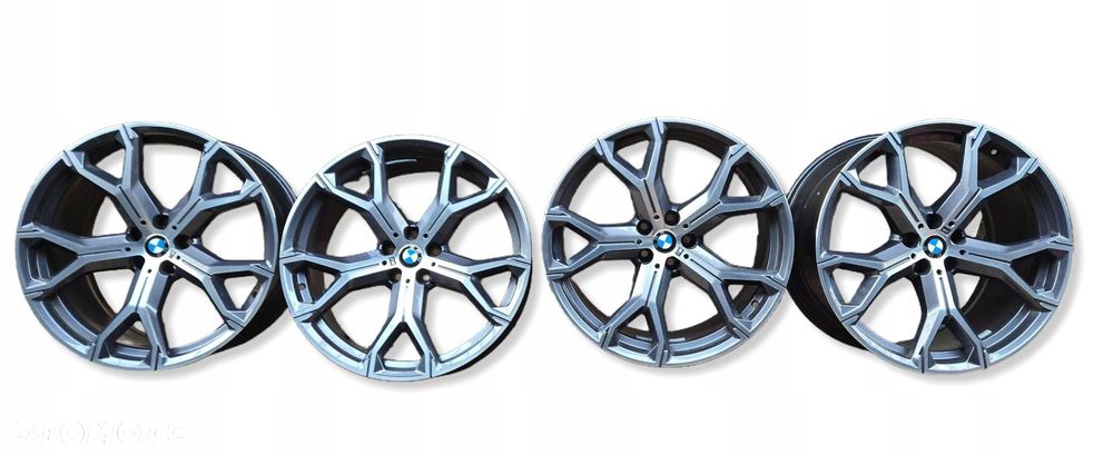 felgi bmw 21cali x5 g05 x6 g06 8071998 9,5j et37 8071999 10,5j et43 m741 - 1