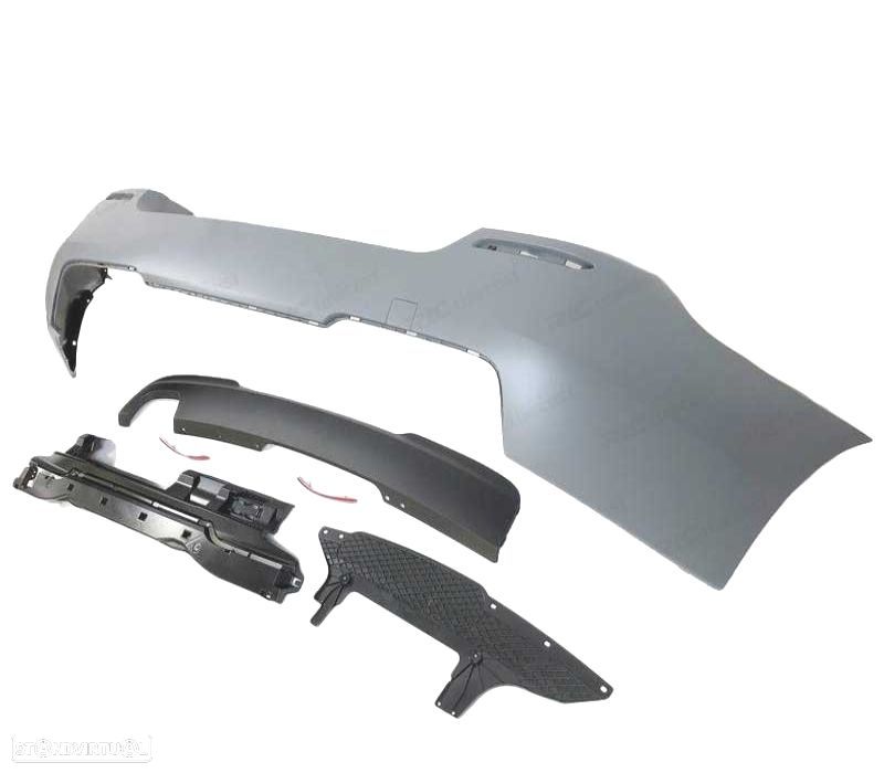 PARA-CHOQUES TRASEIRO BMW F10 10-16 LOOK M - 2