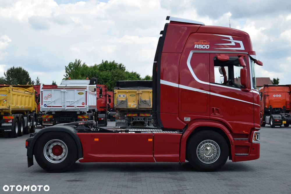 Scania R500 / FULL AIRMATIC / HYDRAULIKA / RETARDER / KLIMATYZACJA POSTOJOWA / ACC / KLIMA / FULL LEDY / 2021 / SERWISOWANA / SPROWADZONA - 5
