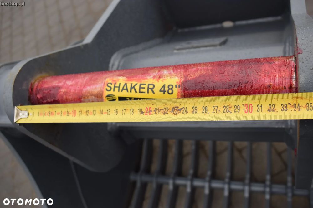 Łyżka ażurowa przesiewająca 1m3 na złącze S60 - 18