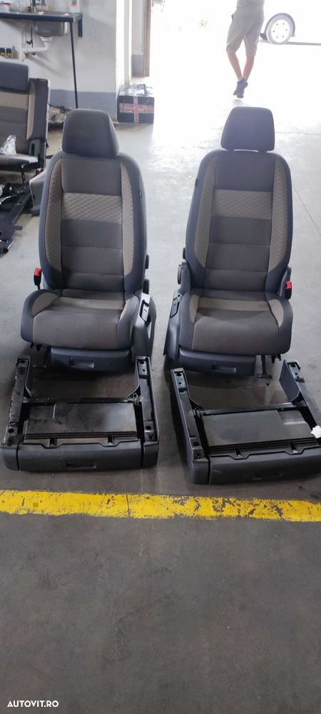 Scaune 5 locuri volkswagen vw touran 1T2 cross fara incalzire - 2