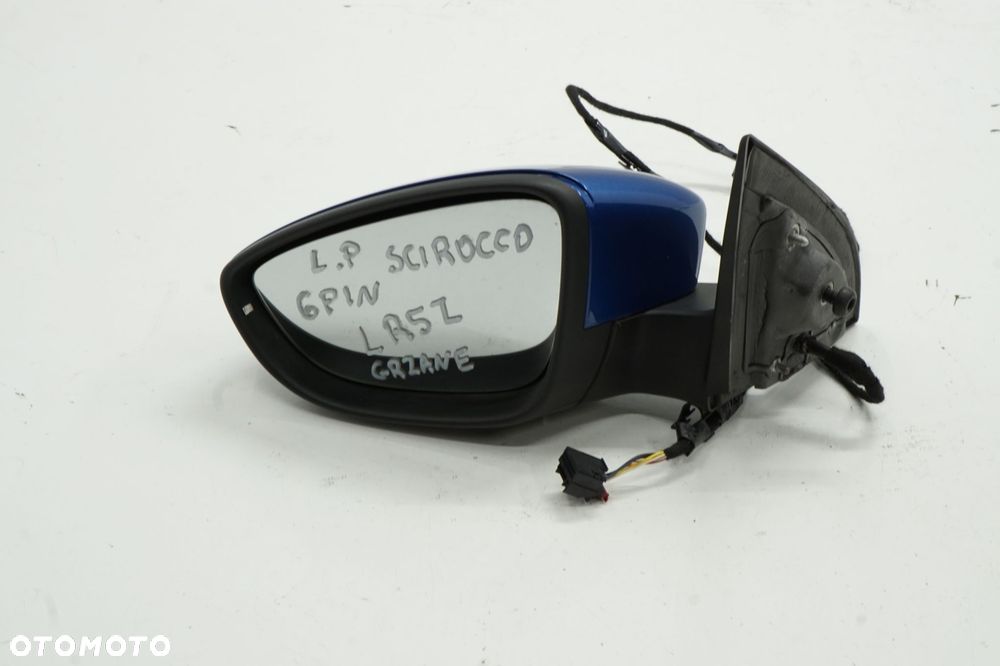 VW SCIROCCO 09R LUSTERKO LEWE 6PIN LR5Z ANGLIK UK 1K8857501BC - 5