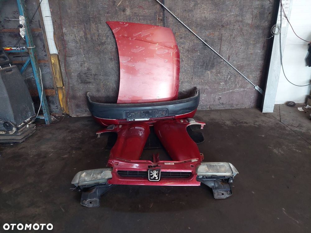 KOMPLETNY PRZÓD MASKA ZDERZAK BŁOTNIKI LAMPY GRILL PEUGEOT PARTNER I EKQD - 1