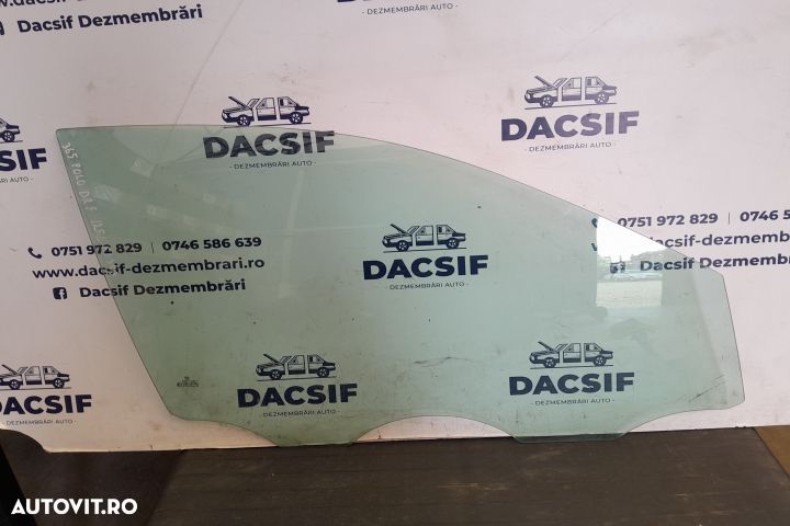 Geam usa fata dreapta 43R-001142 43R-001142 Volkswagen VW Polo 4 9N [ - 1