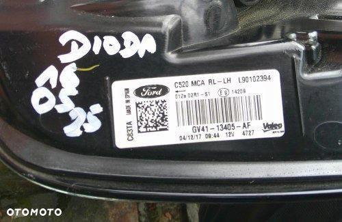 FORD KUGA MK2 II 16- LEWA TYLNA LAMPA DIODA ORYGINAŁ EUROPA GV41-13405-AF - 5