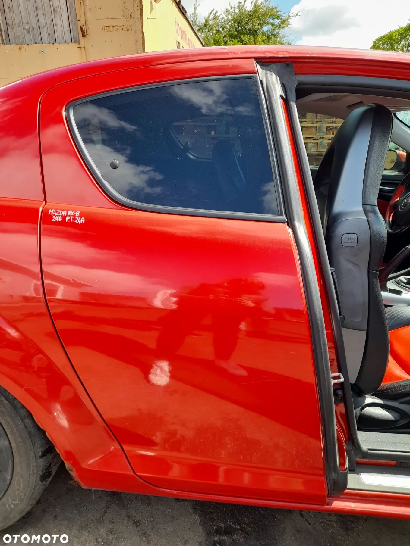 MAZDA RX-8 DRZWI PRAWY TYŁ PRAWE TYLNE 27A - 1