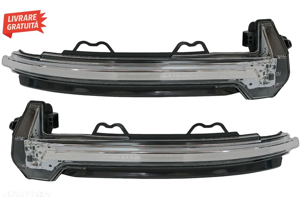 Indicator Dinamic Full LED pentru Oglinda Osram LEDriving DMI Audi A4 S4 RS4 B9 (2- livrare gratuita - 3