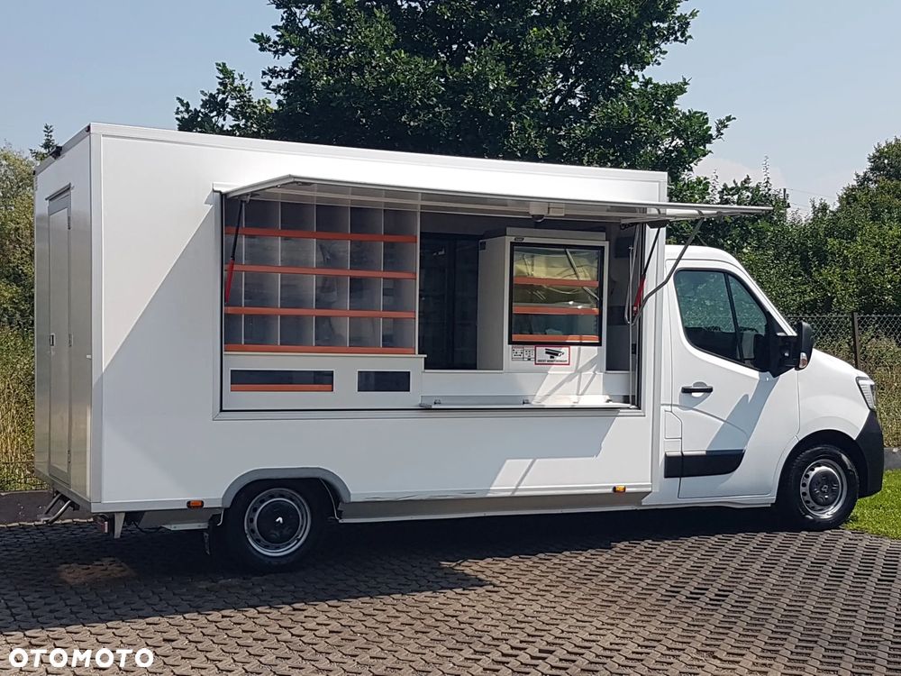 Renault MASTER SKLEP BAR FOODTRUCK KONTENER NISKOPODŁOGOWY AUTOSKLEP AGREGAT AC KLIMA DMC 3500KG - 4