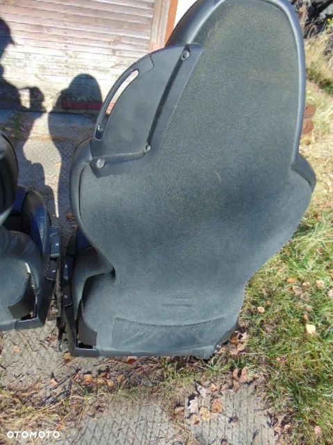 BMW Z4 lift E85 E86 sport M PAKIET FOTEL ładne super FOTELE kubełkowe sport sitze grzane pół skóra czarna - 13