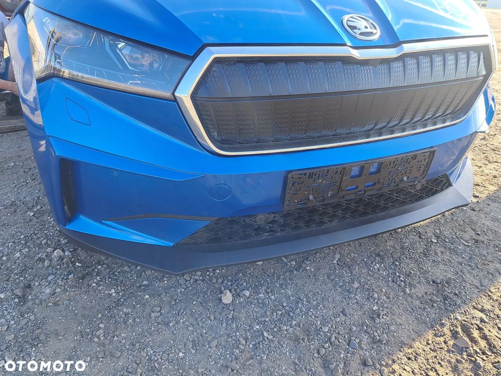 PRZÓD LAMPA LEWA PRAWA KOMPLET CHŁODNIC PAS PRZEDNI BELKA POD ZDERZAK SKODA ENYAQ IV 2022 - 3