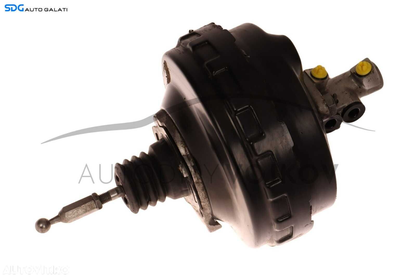 Tulumba Vacuum Vacum cu Vas si Pompa Lichid Ulei Servofrana Servo Frana Skoda Superb 1 1.9 TDI 2002 - 2008 Cod 8E0612105N [M7820] - 1