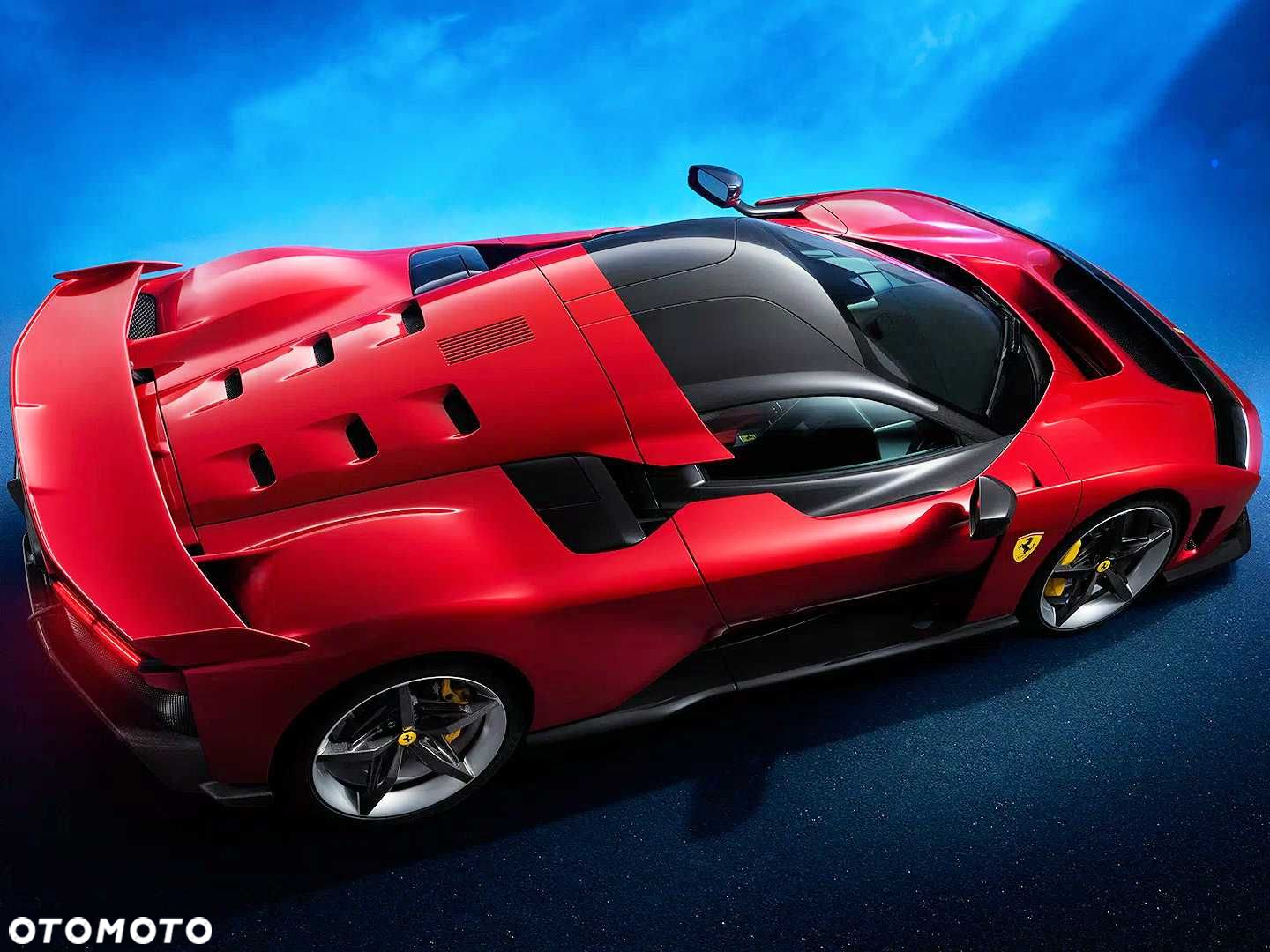 Ferrari F80 F250 - błotnik tylny tył PRAWY panel poszycie - RH Flank - 8