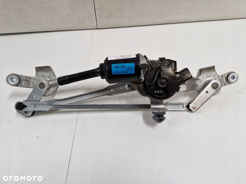 HYUNDAI KONA I 1 MECHANIZM SILNICZEK WYCIERACZEK PRZÓD EUROPA 98110-C1950 - 1