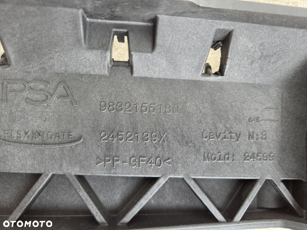 Pas przedni wzmocnienie górne belka pod zamek Peugeot 308 T10 P5   9832155180 - 13