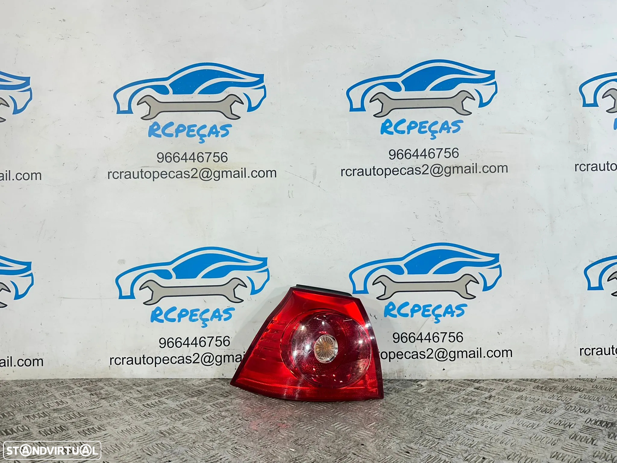 .Farolins Tras Traseiros Originais Esquerdo VW Volkswagen Golf 5 V MK5 2003 - 2010 - 3