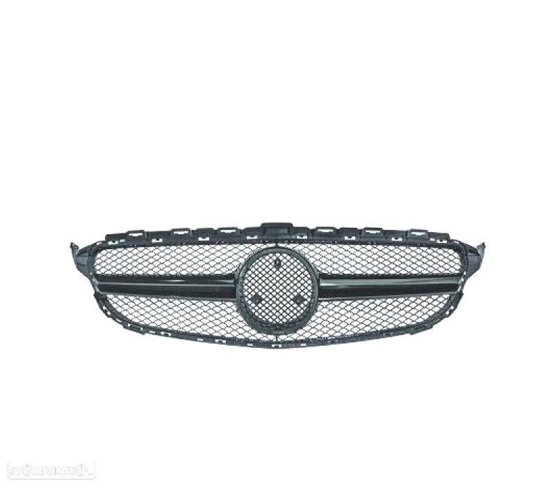 GRELHA FRONTAL MERCEDES W205 14-16 LOOK AMG C63 - 3
