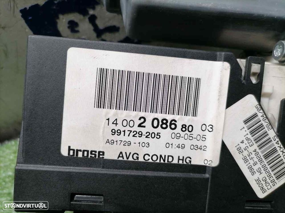 MOTOR ELEVADOR DE VIDRO FRONTAL ESQUERDO CITROEN C8 2005 -1400208680 - 4