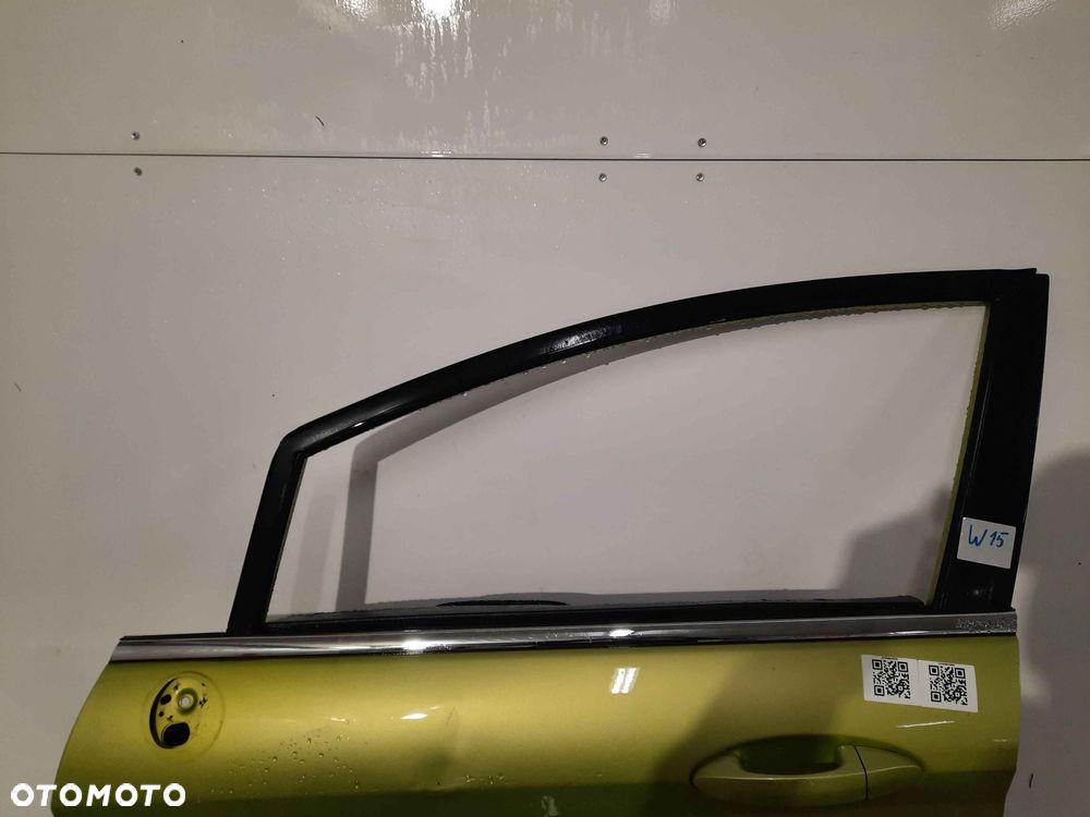 } DRZWI PRZÓD PRZEDNIE LEWE FORD FIESTA MK.7 7 VII 59 ZIELONA LIMONKA 5D 5 DRZWI HB - 6