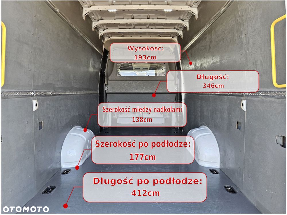 Volkswagen Crafter L5H2 *119999zł NETTO* Brygadówka 6 osób 2.0TDi/140KM - 17
