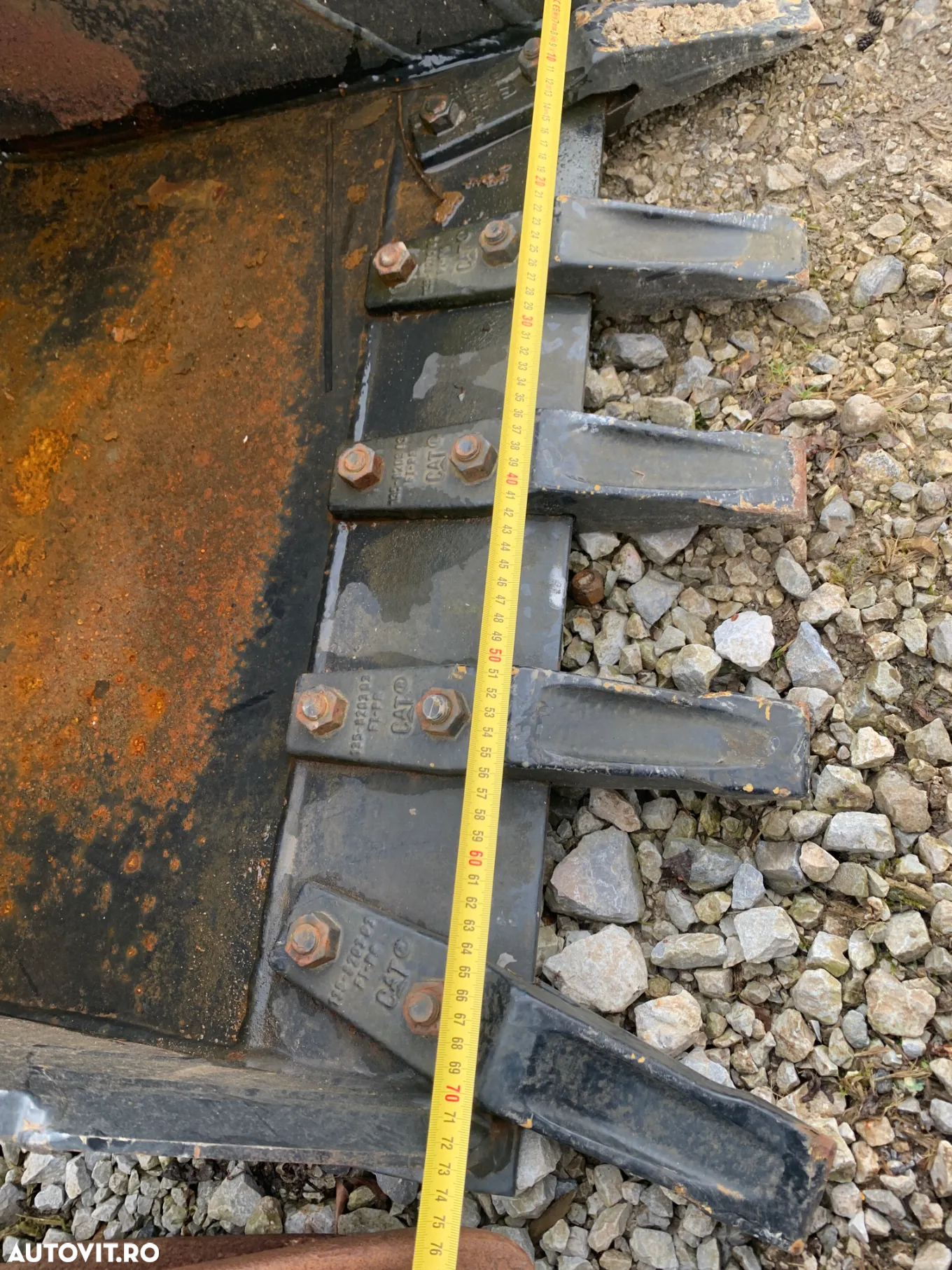 Cupa noua Buldoexcavator Caterpillar 432, latime 740 mm - 5