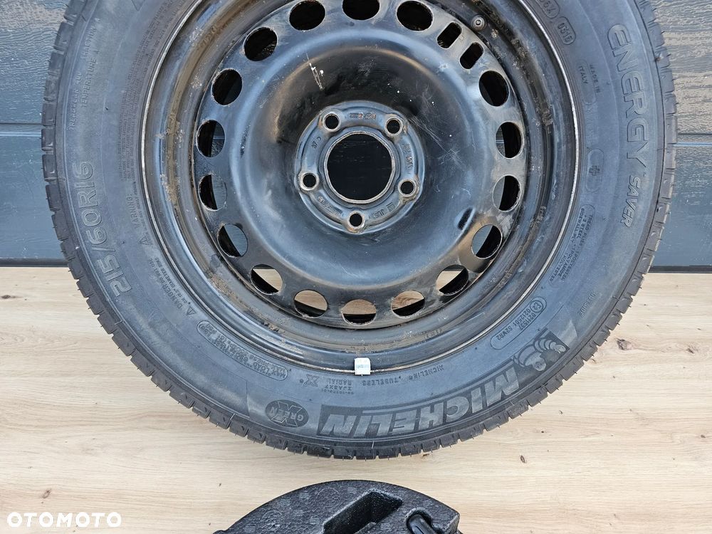 KOŁO ZAPASOWE ZAPAS DOJAZDOWE PEŁNOWYMIAROWE ZESTAW LEWAREK OPEL ASTRA J ZAFIRA C 16 CALI 5x115 ET41 - 5