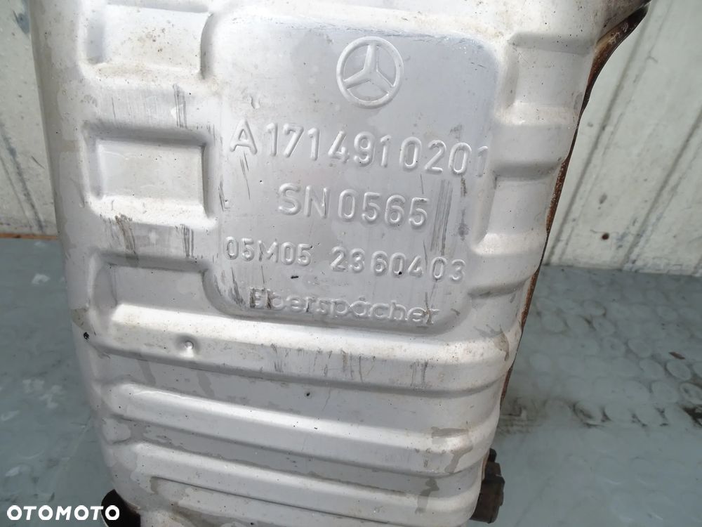 Tłumik tłumiki końcowy komplet  350 3.5 v6 Mercedes R171 W171 SLK 1714910401 - 8