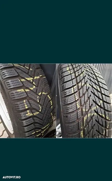 Set Anvelope Iarna 205 60 R16, 2buc Michelin, 2buc GoodYear, DOT23 - 1