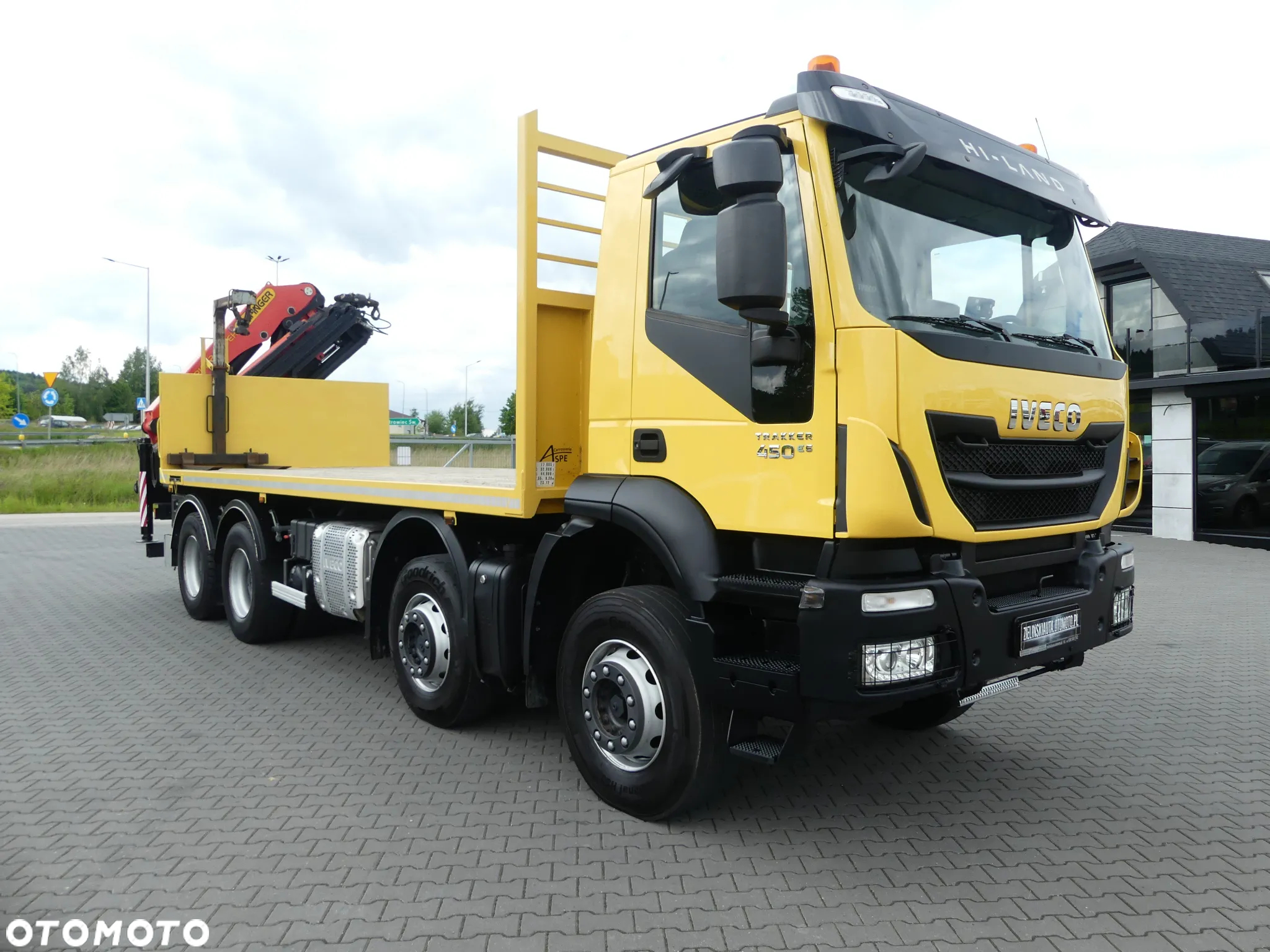 Iveco TRAKKER 450 / 8x4 / EURO 6 / HDS PALFINGER PK 22002-EH / - 20
