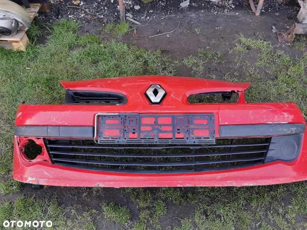 RENAULT CLIO III ZDERZAK PRZÓD PRZEDNI WYSYŁKA - 3