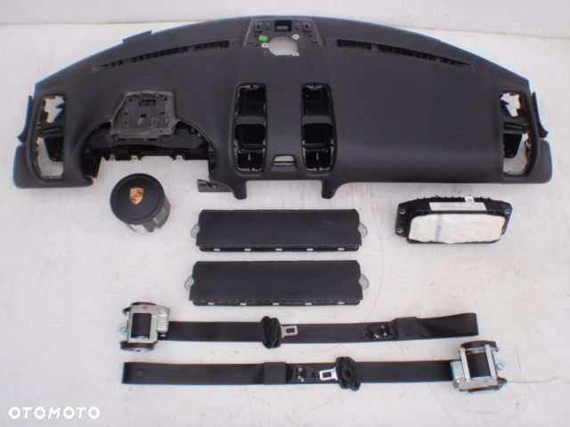 PORSCHE CARRERA 911 997 987 PODUSZKA POWIETRZNA AIRBAG KIEROWCY SKÓRA DESKA PASY PAS FOTELA naprawa - 10