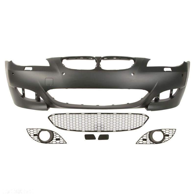 NOWY ZDERZAK BMW 5 2007-2010 LAKIEROWANY W KOLOR - 2