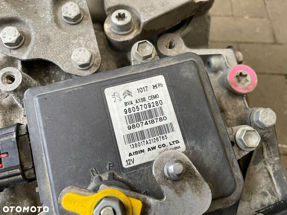 CITROEN C3 III SKRZYNIA BIEGÓW AUTOMAT 9805709280 20GE13 - 4