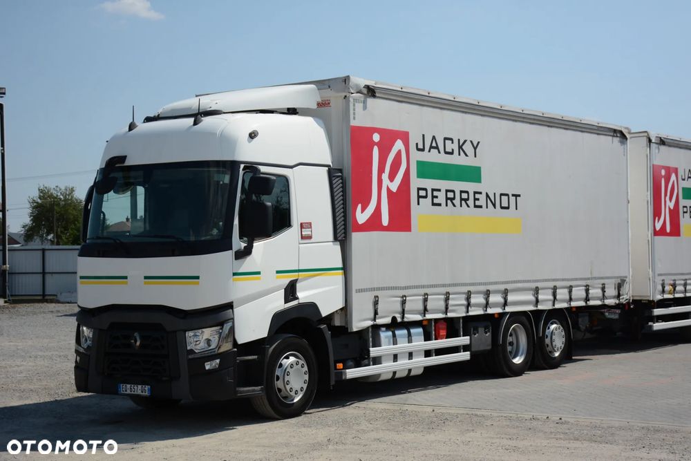 Renault T 480 / 2017r / Tandem / Przejazdowy / Niski przebieg / Skrętna oś / Klima postojowa / FRUEHAUF - 16